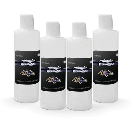 Fanmats Hand Sanitizer, Baltimore Ravens, 8 o, PK4 29420