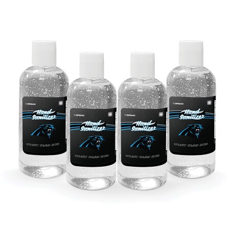Fanmats Hand Sanitizer, Carolina Panthers, 12, PK4 29429