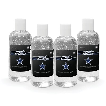 Fanmats Hand Sanitizer, Dallas Cowboys, 12 oz, PK4 29449