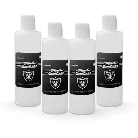 Fanmats Hand Sanitizer, Las Vegas Raiders, 8, PK4 29490