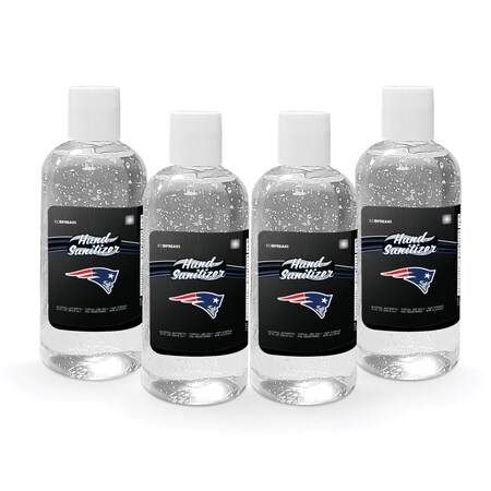 Fanmats Hand Sanitizer, New England Patriots, PK4 29514