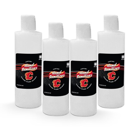 Fanmats Hand Sanitizer, Calgary Flames, 8 oz., PK4 29585