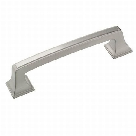 Amerock BP53031G10-25PACK 3-3/4" (96 mm) CTC Mulholland Cab Pull Satin Nickel BP53031G10-25PACK