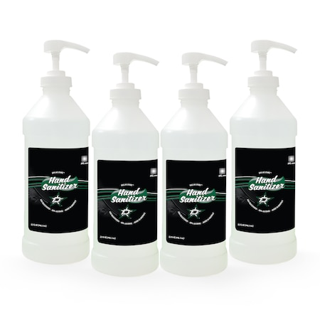 Fanmats Hand Sanitizer, Dallas Stars, 32 oz., PK4 29608