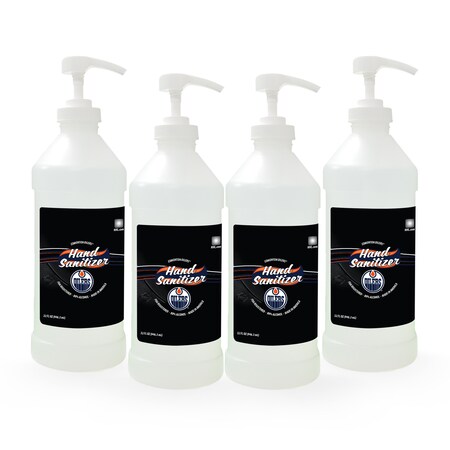 Fanmats Hand Sanitizer, Edmonton Oilers, 32 o, PK4 29618