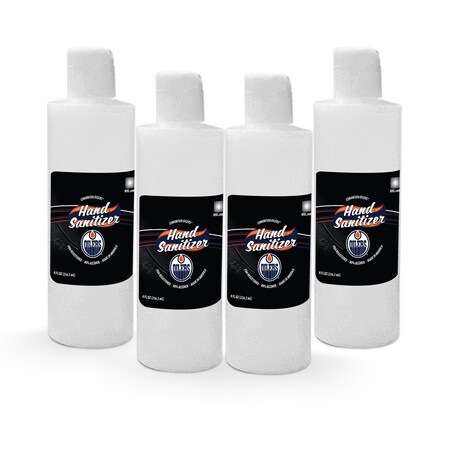 Fanmats Hand Sanitizer, Edmonton Oilers, 8 oz, PK4 29620