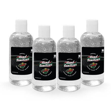 Fanmats Hand Sanitizer, Minnesota Wild, 12 oz, PK4 29634