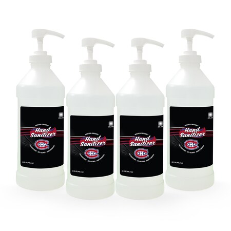 Fanmats Hand Sanitizer, Montreal Canadiens, 3, PK4 29638