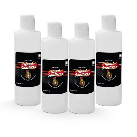 Fanmats Hand Sanitizer, Ottawa Senators, 8 oz, PK4 29665