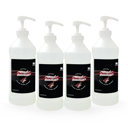 Fanmats Hand Sanitizer, Arizona Coyotes, 32 o, PK4 29673
