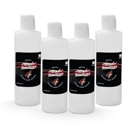 Fanmats Hand Sanitizer, Arizona Coyotes, 8 oz, PK4 29675