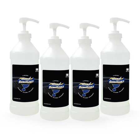 Fanmats Hand Sanitizer, St. Louis Blues, 32 o, PK4 29688