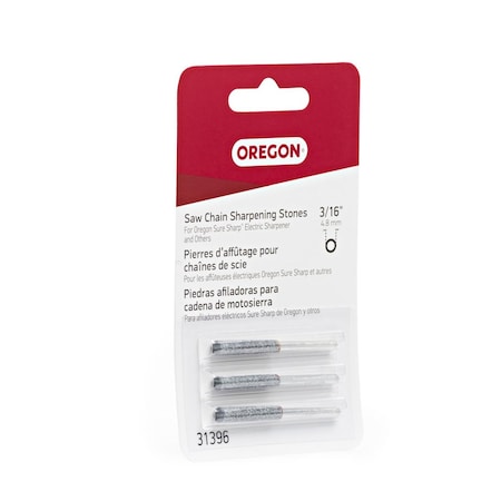 Oregon Non-Threaded Sharpening Stones, 3/16", 3 31396