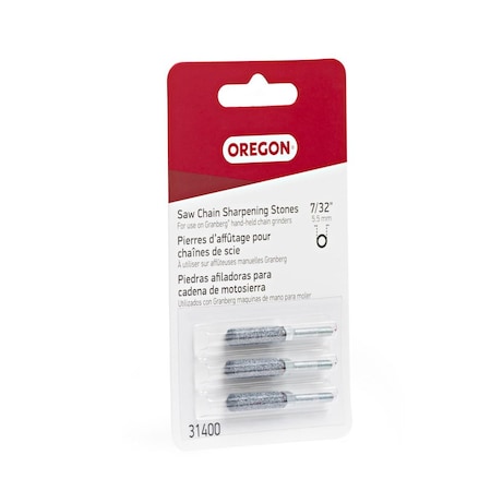 Oregon Threaded Sharpening Stones, 7/32", 3 31400