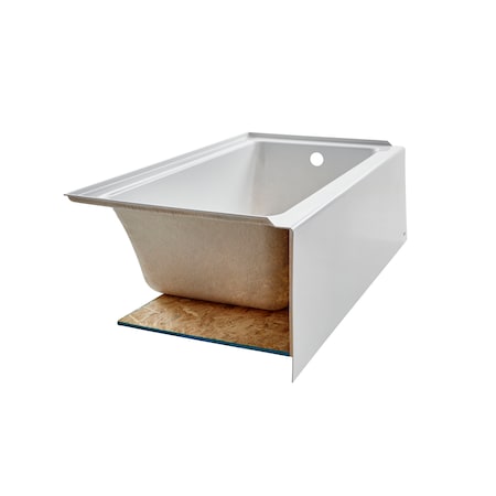 American Standard Studio Acrylic Tub 60X30 Rh, 60" L, 30" W 2973.102.020
