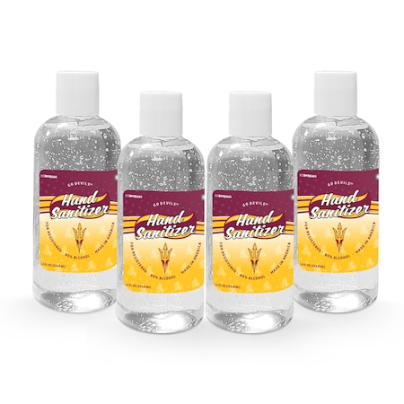 Fanmats Hand Sanitizer, Arizona State, 12 oz., PK4 29734