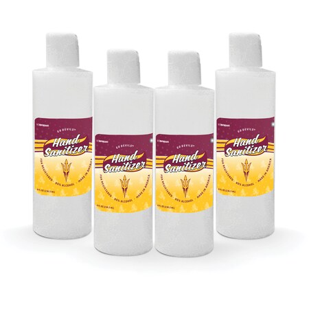 Fanmats Hand Sanitizer, Arizona State, 8 oz., PK4 29735