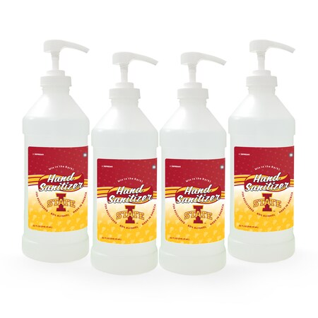 Fanmats Hand Sanitizer, Iowa State, 32 oz., Pu, PK4 29798