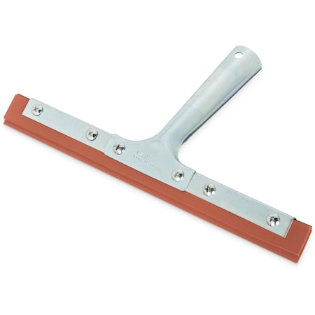 Carlisle Solid Rubber Squeegee, 20in, White, PK6 3656702