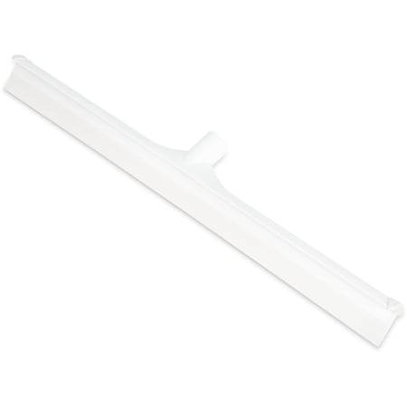 Carlisle Foodservice Single Blade Squeegee, 24", Wht, PK6 3656802