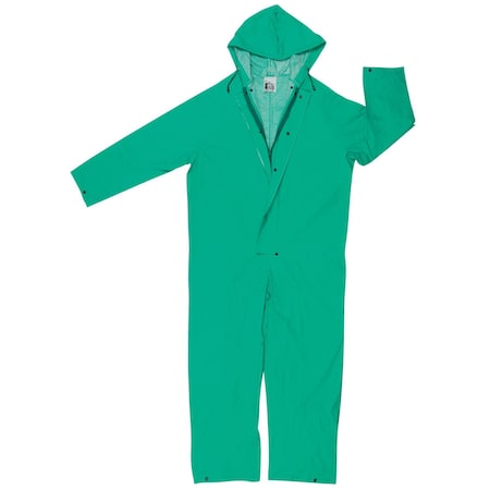 Mcr Safety Dominator 0.35mm PVC/Poly Coverall, M 2981M