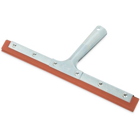 CARLISLE FOODSERVICE Prof Dbl-Blade Rubber Squeegee, 12", PK6 4102700
