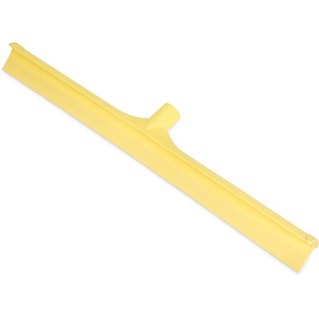 Carlisle Foodservice Single Blade Squeegee, 24", Yllw, PK6 3656804