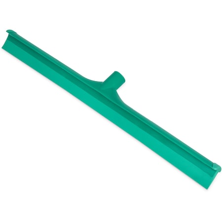 Carlisle Foodservice Single Blade Squeegee, 24", Green, PK6 3656809