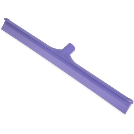 Carlisle Foodservice Single Blade Squeegee, 24", Purple, PK6 3656868