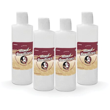 Fanmats Hand Sanitizer, Florida State, 8 oz., PK4 29861