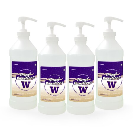 Fanmats Hand Sanitizer, Washington Huskies, 3, PK4 29886