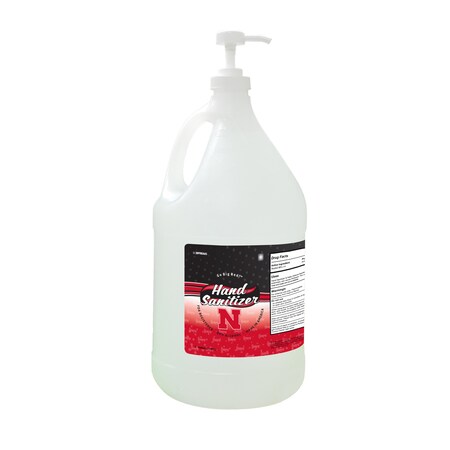 Fanmats Hand Sanitizer, Nebraska, 1 gal., Pump Top 29903