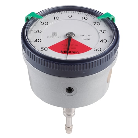 Mitutoyo Dial Indicatr, .0005-.04", Back Plunger Tp 2961T