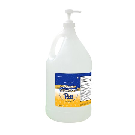 Fanmats Hand Sanitizer, Pitt, 1 gal., Pump Top 29953