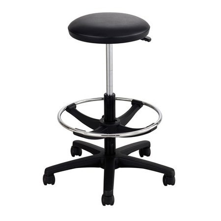 SAFCO Lab Stool, Extended-Height, Black 3436BL