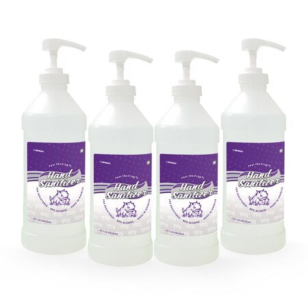 Fanmats Hand Sanitizer, TCU, 32 oz., Pump Top, PK4 29984