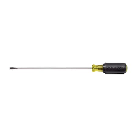 KLEIN TOOLS General Purpose Slotted Screwdriver 3/16 in Round 601-8