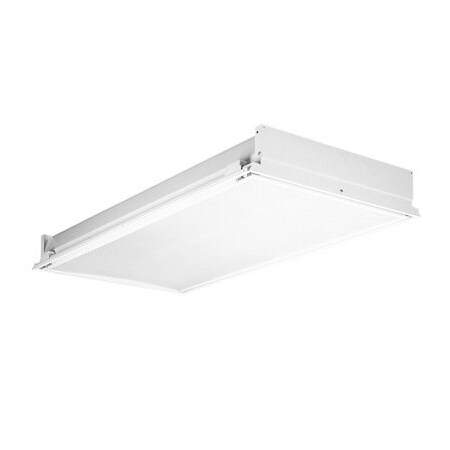 Lithonia Lighting Recessed Cleanroom Troffer 6-Lamp 2SRTG6 54T5HO FW A12125V MVOLT GEB10PS90
