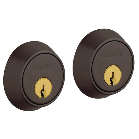 Baldwin Estate Venetian Bronze Deadbolts 8011.112