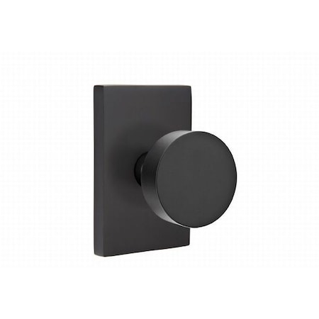 Emtek Flat Black Passage 5112ROUUS19 5112ROUUS19