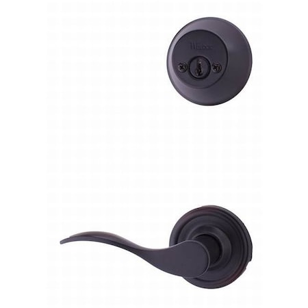 Weslock RH Bordeau INT DBL CYL HSET Trim Lexington or Colonial ORB R2109--U1SL2D