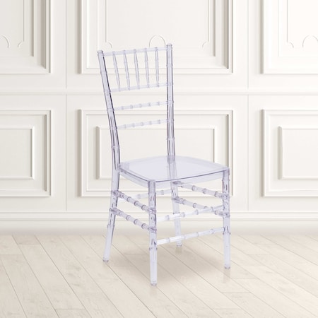 Flash Furniture Flash Elegance Crystal Ice Stacking Chiavari Chair, PK2 2-BH-ICE-CRYSTAL-GG