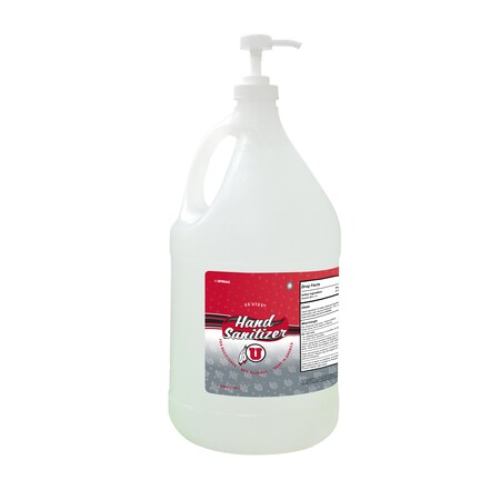 Fanmats Hand Sanitizer, Utah, 1 gal., Pump Top 30003