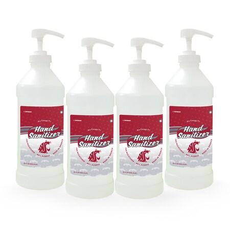 Fanmats Hand Sanitizer, Washington State, 32, PK4 30019