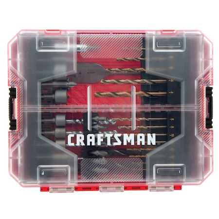 Craftsman Drill Bit Set, 60 Pieces CMAF1260