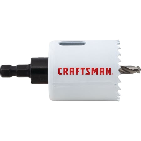 Craftsman Bi-Metal Hole Saw With Arbor, 1-3/4" CMAH1134A