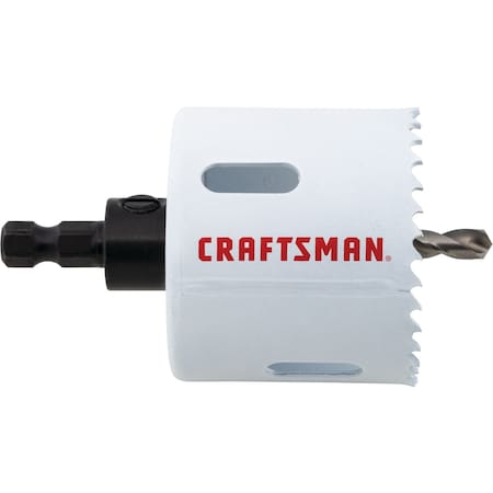 Craftsman Bi-Metal Hole Saw With Arbor, 2-1/4" CMAH1214A