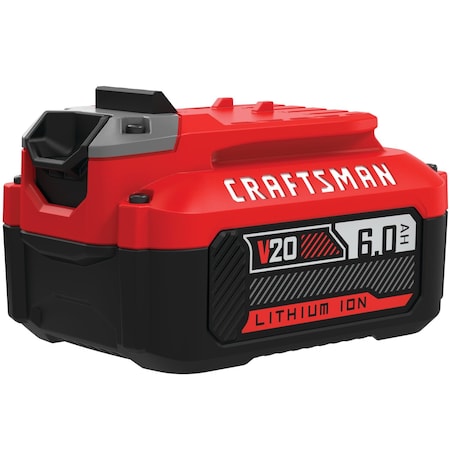 Craftsman Battery, 6 Ah, Li-Ion CMCB206
