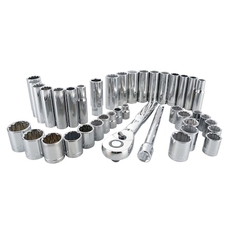 Craftsman Tool Set, 40-pc 3/8" Drive 12 Point Mech CMMT12018