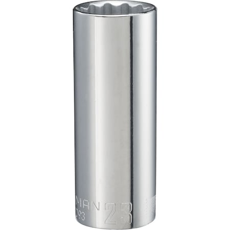 Craftsman Sockets, 1/2" Drive 23mm 12 Point Deep S CMMT12093